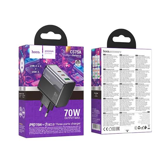 ADAPTER CHARGING 70W CS 75A HOCO