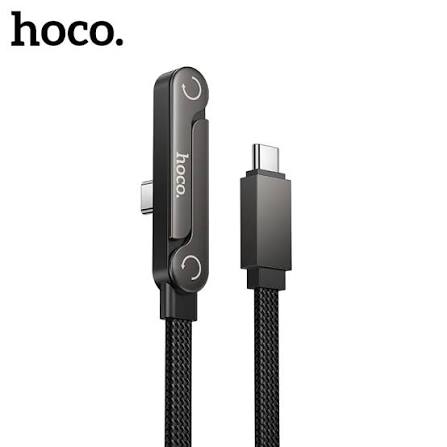 CABLE CHARGING with PHONE HOLDER T.C TO T.C HOCO U150