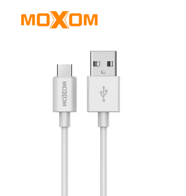 MOXOM MX-CB103 – 1M Fast Charging & Data Cable 3A The MOXOM MX-CB103 is a high-performance charging and data cable designed for (Micro/Lightning / Type-C) USB devices. Built with durable TPE material and supporting up to 3A fast charging, it ensures efficient power delivery and long-lasting reliability. Specifications: - Brand: MOXOM - Model: MX-CB103 - Type: (Micro/Lightning / Type-C) USB - Length: 1 meter - Material: Premium TPE - Charging Speed: Up to 3A - Data Transfer: Fast and stable Key Features: - 3A Fast Charging: Quick and safe power delivery - Efficient Syncing: Reliable data transfer for everyday use - Durable Design: Highly resistant to bending and twisting - Flexible TPE Cable: Smooth texture, long lifespan