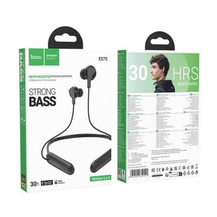 EARPHONES NECK-MOUNTED 30H ES75 HOCO