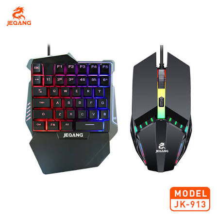 GAMING SET KEYBOARD AND MOUSE 3IN1 JOANG JK-913