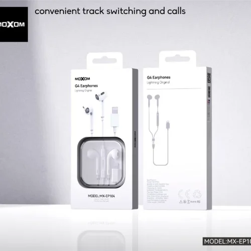 # MOXOM MX-EP102 3.5mm Wired Earphone The **MOXOM MX-EP102** is a practical **3.5mm wired earphone** designed for everyday music, calls, videos, and multimedia use. Its wired connection provides a simple plug-and-play experience without Bluetooth pairing or wireless charging, making it a convenient choice for daily use. ## 🎧 Clear Everyday Audio The MX-EP102 delivers a reliable audio experience for **music, podcasts, videos, calls, and other multimedia content**. The in-ear design helps direct sound comfortably while providing a practical fit for everyday listening. ## 📞 Built-In Microphone With a **built-in microphone**, the MX-EP102 can be used for hands-free phone calls and voice communication on compatible devices. This makes it suitable for both entertainment and everyday communication. ## 🔌 3.5mm Wired Connection The standard **3.5mm audio connector** offers wide compatibility with devices that feature a compatible headphone jack. Simply connect the earphone and start listening without the need for Bluetooth pairing, applications, or additional setup. ## 🎧 Comfortable & Practical Design Designed for convenient everyday use, the MX-EP102 features a lightweight wired earphone design that is easy to carry and use at home, at work, while traveling, or during daily activities. ## 📋 Specifications * **Model:** MOXOM MX-EP102 * **Type:** Wired Earphone * **Connection:** 3.5mm Audio Jack * **Microphone:** Built-In * **Design:** In-Ear * **Connectivity:** Wired * **Suitable For:** Music, Calls, Videos & Multimedia The **MOXOM MX-EP102 3.5mm Wired Earphone** is a simple and reliable audio solution for users looking for **wired connectivity, everyday listening, and hands-free calling** without the need for wireless pairing or charging.