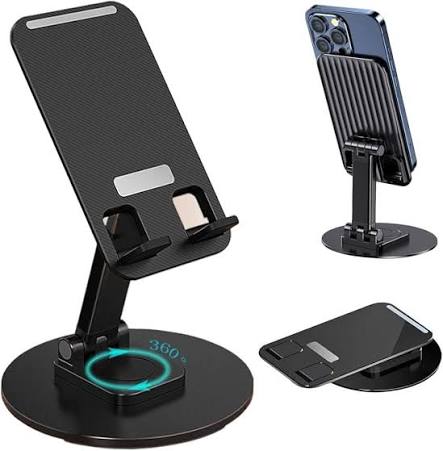 PHONE HOLDER ON DESK + ROTATION BOXU