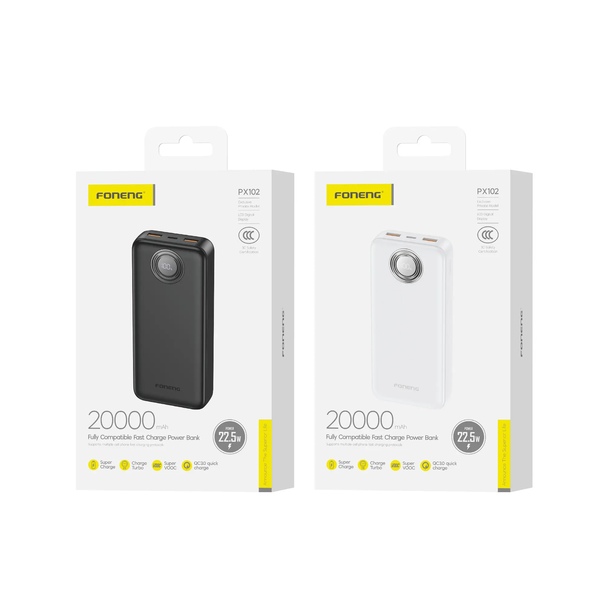 POWER BANK 20000MAH 22.5W FONENG