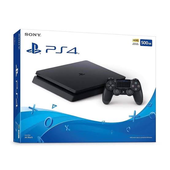 PS4 HDR 500GB JET BLACK