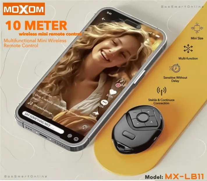 REMOTE CONRTROL FOR SOCIAL MEDIA MOXOM