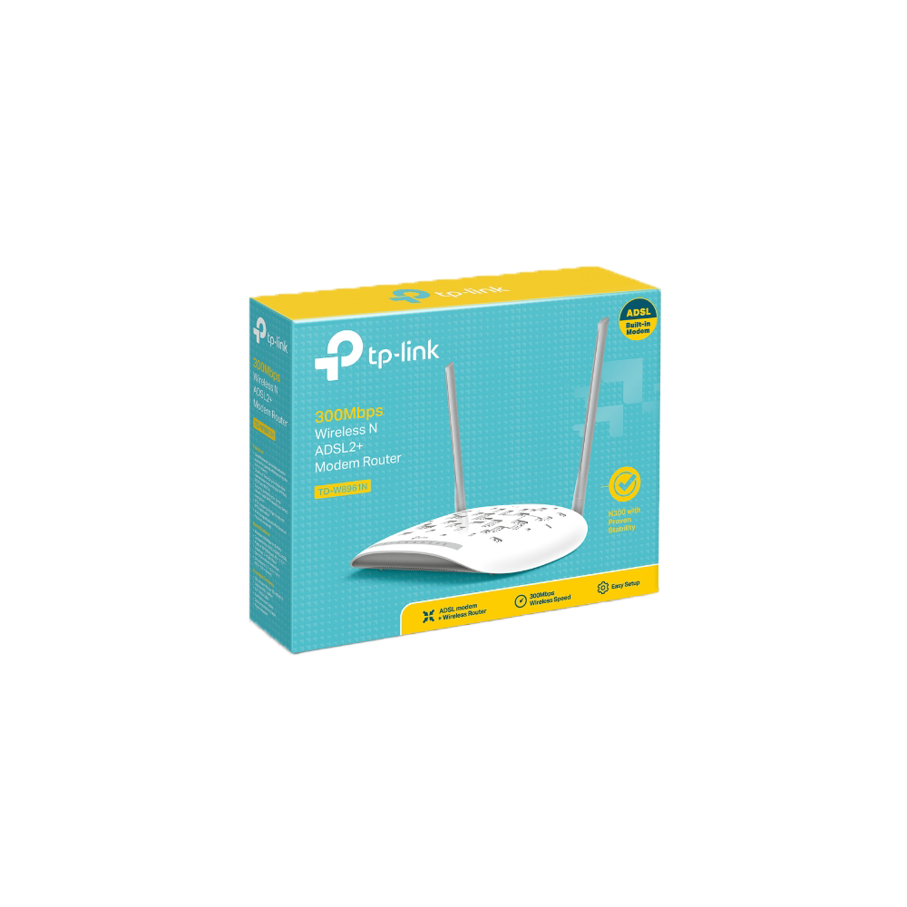 ROUTER ADSL 300Mbps TP-LINK W8961N