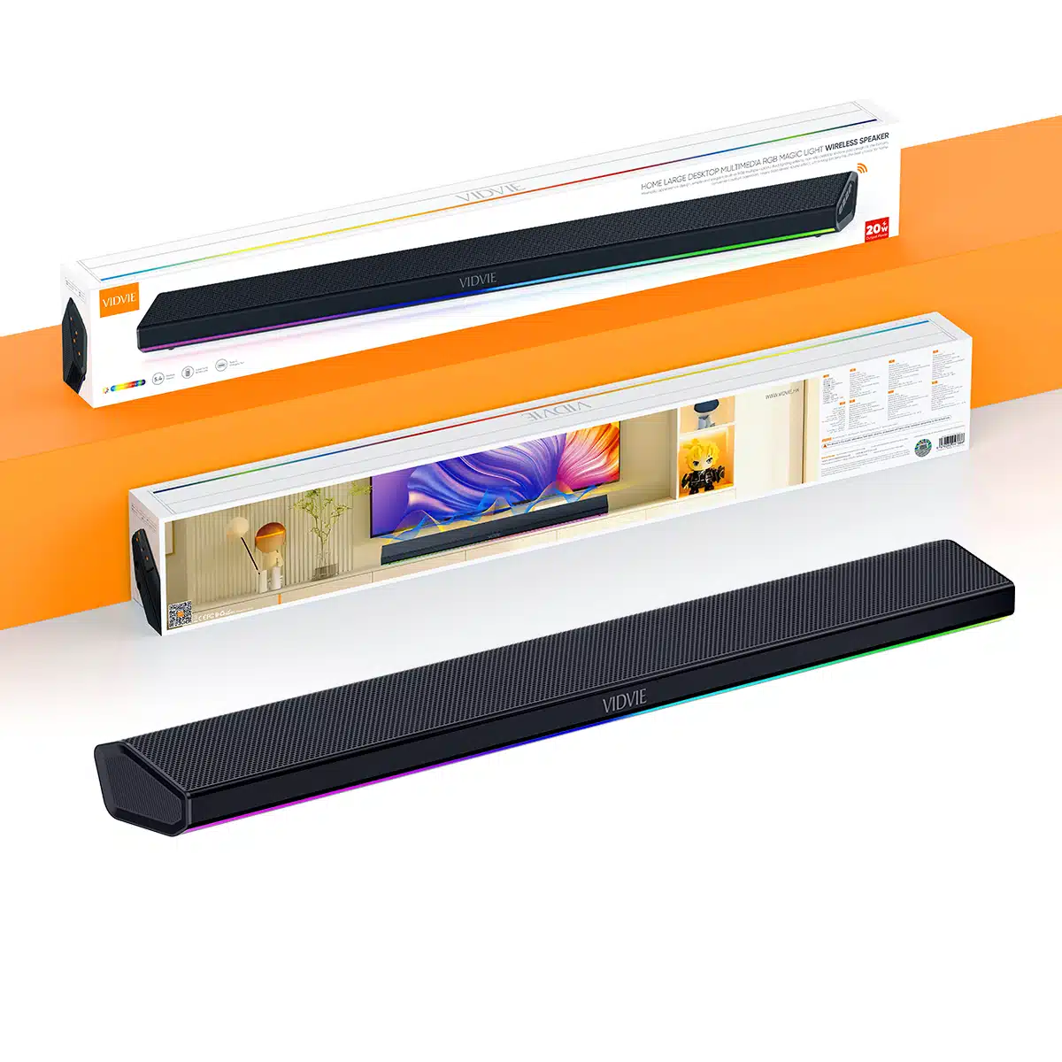 SPEAKER SOUND BAR LARGE VIDVIE