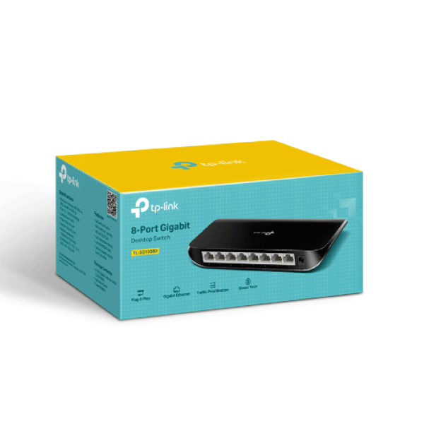 SWITCH 8 PORTS 1GB TP-LINK