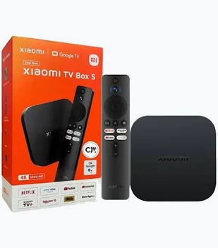 # Xiaomi TV Box S (2nd Gen) 4K Google TV Box – 2GB RAM, 8GB Storage, Dolby Vision & HDR10+ Upgrade your home entertainment experience with the **Xiaomi TV Box S (2nd Gen)**, a compact and powerful **4K Google TV streaming box** designed to bring high-quality entertainment directly to your TV. With support for **4K Ultra HD resolution at up to 60FPS**, Dolby Vision, HDR10+, Dolby Audio, and DTS-HD, it delivers detailed visuals and immersive sound for movies, TV shows, streaming, and other entertainment. Powered by a **Quad-Core Cortex-A55 processor**, **ARM Mali G31 MP2 GPU**, **2GB RAM**, and **8GB internal storage**, the Xiaomi TV Box S (2nd Gen) provides smooth everyday performance. Its **Google TV operating system** offers a convenient interface for accessing compatible streaming apps and organizing your entertainment in one place. The TV box supports **dual-band Wi-Fi on 2.4GHz and 5GHz** for flexible wireless connectivity, along with **Bluetooth 5.2** for compatible wireless accessories. It also features an **HDMI 2.1 port and USB 2.0 port**, making it easy to connect the TV box to your television and compatible USB devices. With its small **95.25 × 95.25 × 16.7mm** design and lightweight **142g** body, the Xiaomi TV Box S (2nd Gen) fits neatly into almost any entertainment setup. ## Key Features * **4K Ultra HD Resolution:** Supports up to 3840 × 2160 resolution for sharp and detailed picture quality. * **4K at 60FPS:** Video decoding supports up to 4K 60FPS for smooth compatible content. * **Google TV:** Enjoy a modern smart TV interface with access to compatible apps and entertainment services. * **Quad-Core Processor:** Equipped with a Quad-Core Cortex-A55 CPU for smooth everyday performance. * **2GB RAM + 8GB Storage:** Provides memory for running the Google TV system and storage for compatible apps and content. * **ARM Mali G31 MP2 GPU:** Handles graphics processing for a smooth visual experience. * **Dolby Vision:** Supports enhanced compatible content with improved contrast and color reproduction. * **HDR10+:** Supports HDR10+ for compatible high-dynamic-range content. * **Dolby Audio & DTS-HD:** Supports advanced audio formats for an immersive home entertainment experience. * **Dual-Band Wi-Fi:** Supports both **2.4GHz and 5GHz Wi-Fi** for flexible wireless connectivity. * **Bluetooth 5.2:** Connect compatible Bluetooth accessories and devices wirelessly. * **HDMI 2.1:** Connect the TV box to a compatible television or display. * **USB 2.0:** Connect compatible USB peripherals and storage devices. * **Compact Design:** Small and lightweight body that fits easily beside or behind your TV. ## Ideal For * 4K streaming and home entertainment * Smart TV upgrades * Movies and TV shows * Living room entertainment setups * TVs without a modern smart TV interface * Streaming apps and compatible media services * Wireless Bluetooth accessories * 4K HDR entertainment ## Product Specifications | Specification | Details | | ------------------ | ------------------------- | | Product | Xiaomi TV Box S (2nd Gen) | | Operating System | Google TV | | CPU | Quad-Core Cortex-A55 | | GPU | ARM Mali G31 MP2 | | RAM | 2GB | | Storage | 8GB | | Maximum Resolution | 4K (3840 × 2160) | | Video Decoding | Up to 4K 60FPS | | Wi-Fi | 2.4GHz / 5GHz | | Bluetooth | 5.2 | | Dolby Vision | Supported | | HDR10+ | Supported | | Dolby Audio | Supported | | DTS-HD | Supported | | HDMI | 1 × HDMI 2.1 | | USB | 1 × USB 2.0 | | Audio Output | 1 | | Power Interface | 1 | | Length | 95.25mm | | Width | 95.25mm | | Thickness | 16.7mm | | Weight | 142g | | Color | Black | ## What's in the Box? * Xiaomi TV Box S (2nd Gen) × 1 * Remote Control × 1 * Power Adapter × 1 * HDMI Cable × 1 * User Manual × 1 ### SEO Keywords **Xiaomi TV Box S 2nd Gen, Xiaomi TV Box S 2nd Generation, Xiaomi 4K TV Box, Google TV Box, 4K Android TV Box, 4K streaming box, smart TV box, Xiaomi streaming device, 4K Google TV box, Dolby Vision TV box, HDR10+ TV box, 2GB RAM 8GB TV Box, Bluetooth 5.2 TV Box, dual band WiFi TV Box**