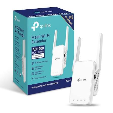 WIFI EXTENDER DUAL BAND RE315 TP-LINK