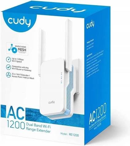 WIFI RANG EXTENDER RE1200 cudy